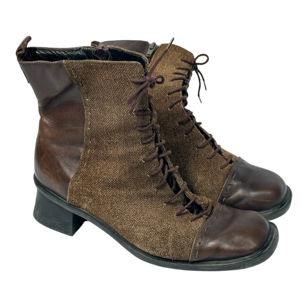 Naot Brown Ankle Boots
